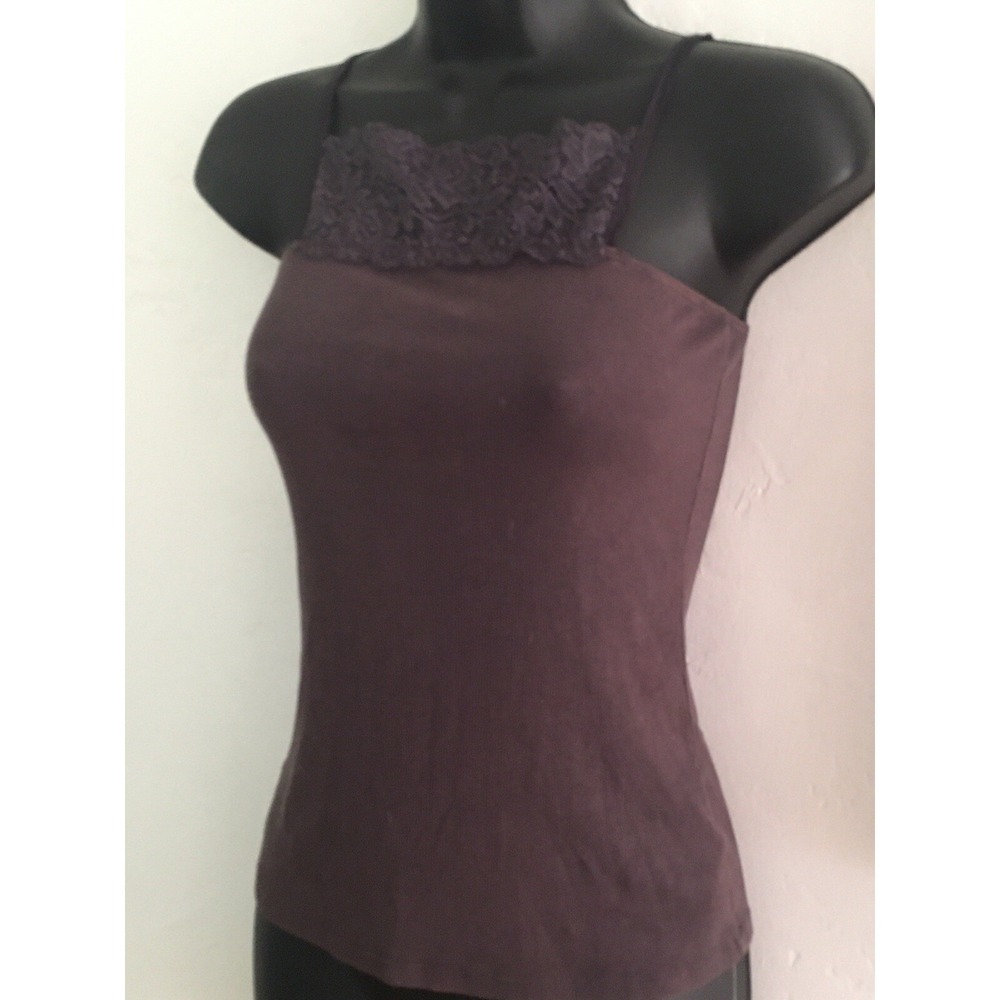 New Free People Intimately Cami Lace Stretch Tank Top small